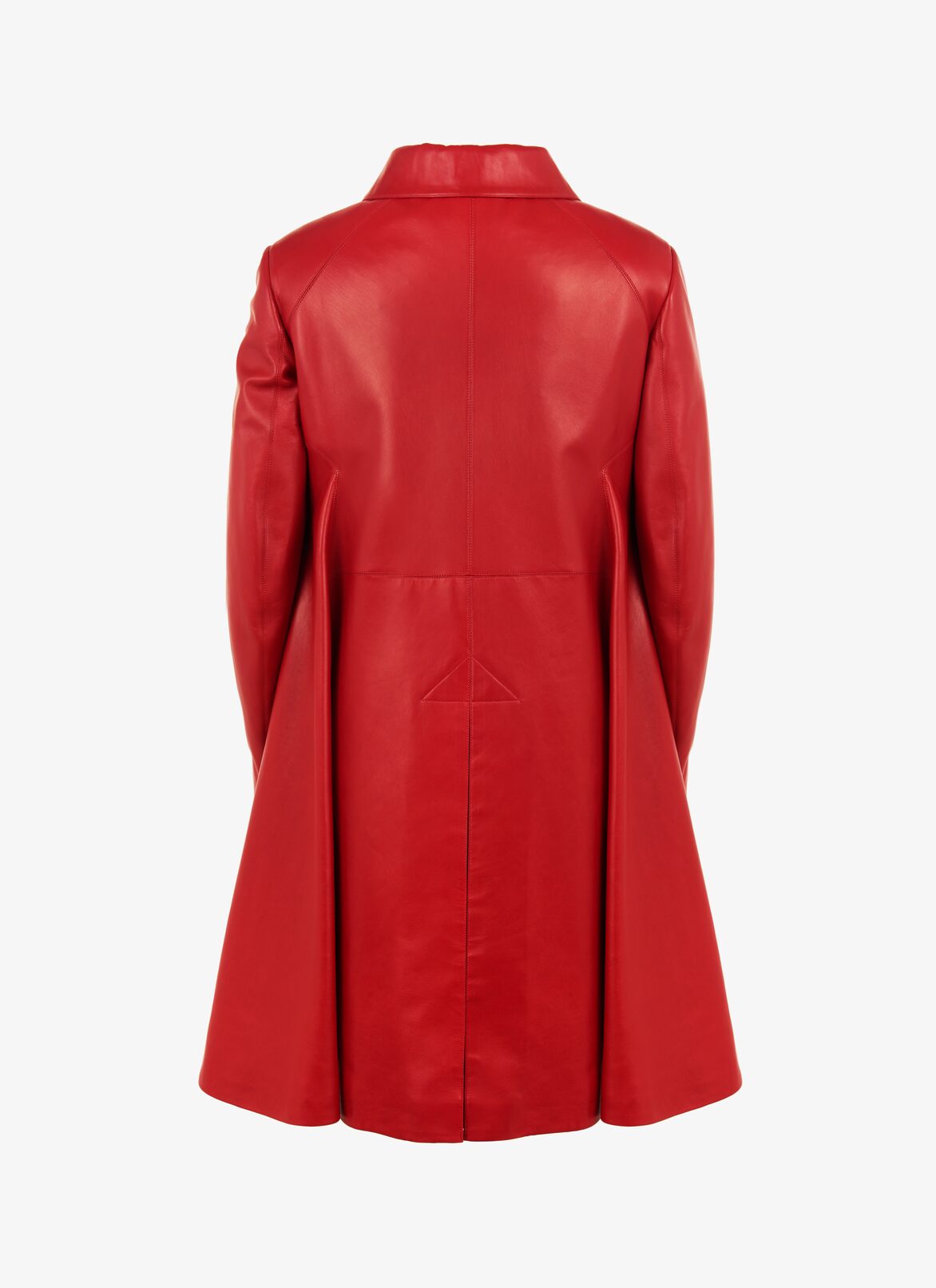 Leather Coat ALAÏA RED LEATHER COAT